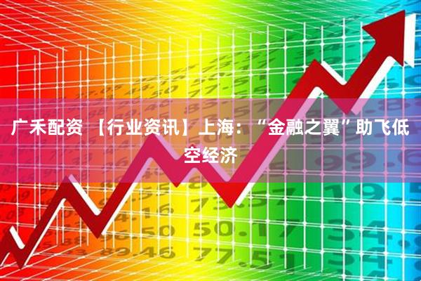 广禾配资 【行业资讯】上海：“金融之翼”助飞低空经济