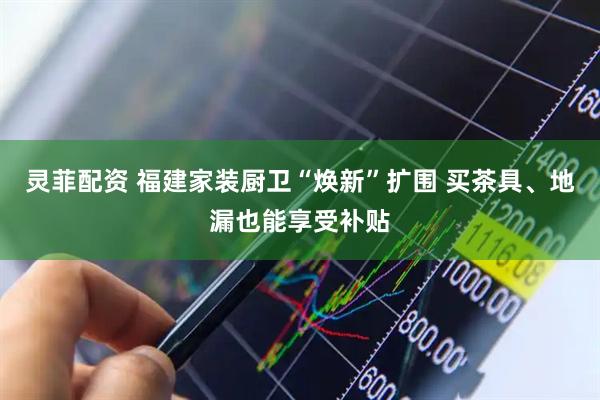 灵菲配资 福建家装厨卫“焕新”扩围 买茶具、地漏也能享受补贴
