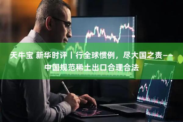 天牛宝 新华时评丨行全球惯例，尽大国之责——中国规范稀土出口合理合法